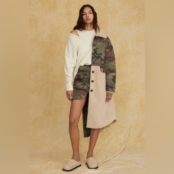 Marissa Webb Katrina quilted camo mini skirt - Picture 7 of 7